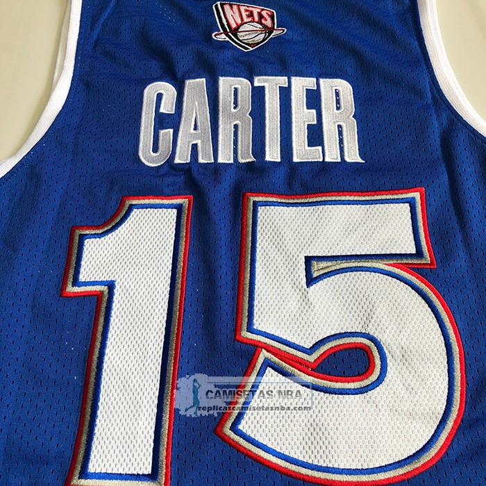 Camiseta All Star 2005 Brooklyn Nets Vince Carter NO 15 Azul
